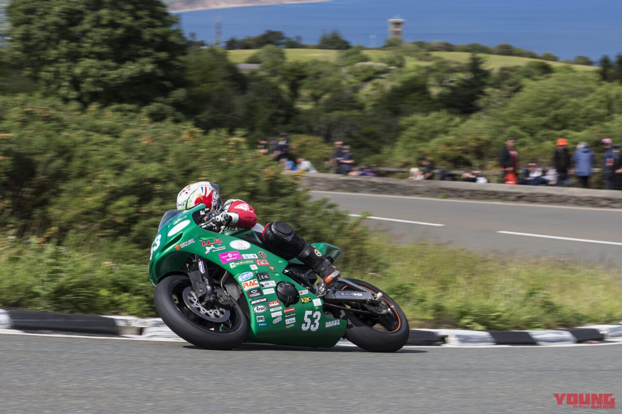 マン島TTレース|2025年|2025年マン島TT、日本人ライダーの山中正之選手が決勝の2レースを完走!