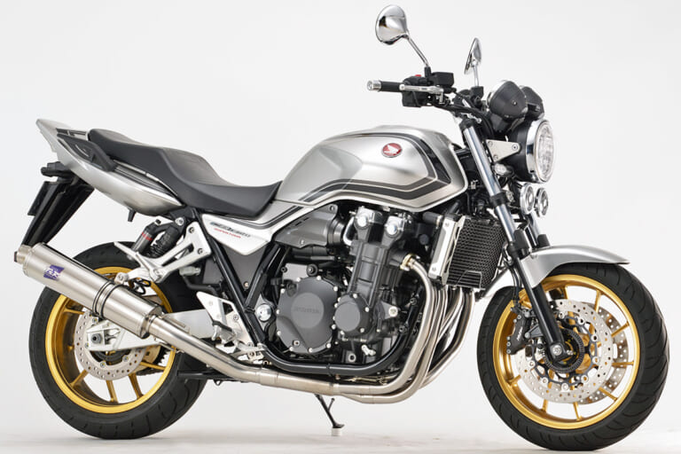 TSRとアールズ・ギアが共同開発するホンダCB1300SF＆SB用リプレイス用チタンフルエキゾースト4-1集合｜TSR製CB1300SF/SB(’21-)用マフラー【世界耐久を共に戦うアールズ・ギアと開発】