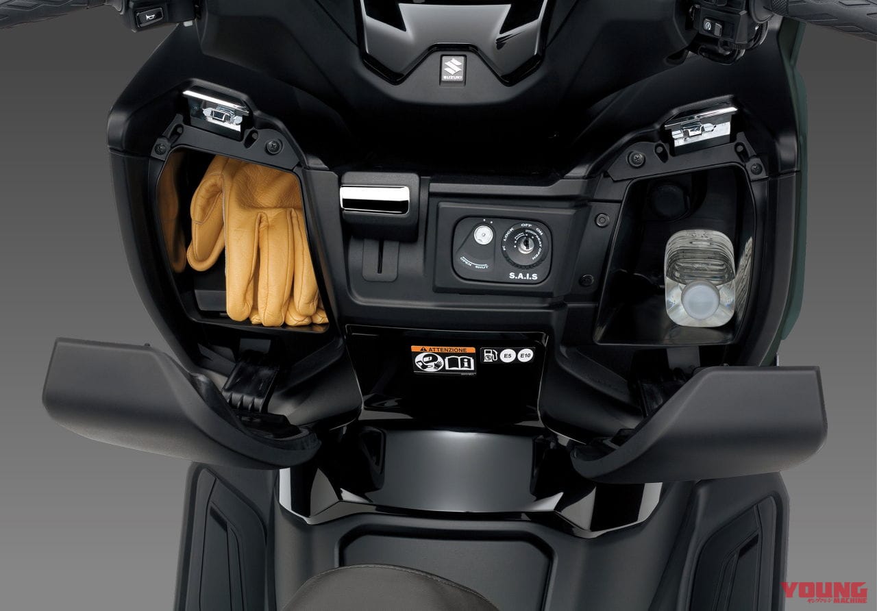 スズキ|バーグマン400|イギリス仕様|2025年モデル|今度の「バーグマン400」はゴールドホイール! 英スズキがニューカラー3色を発表、日本使用にも導入?