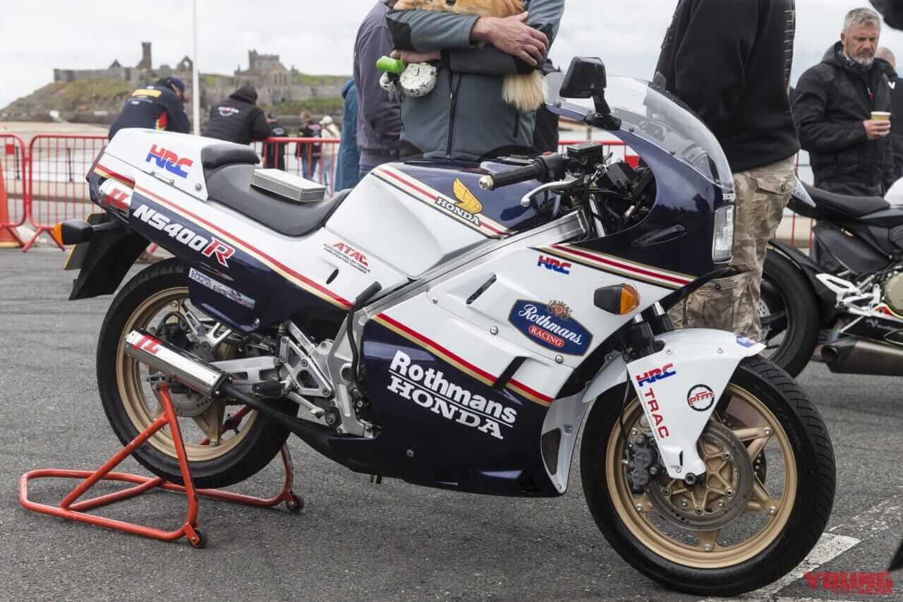 マン島TTで見つけたレアなバイク36選! 欧州で大切に乗られている日本車、トンデモカスタムの欧州車も?|マン島TTで見つけたレアなバイク36選! 欧州で大切に乗られている日本車、トンデモカスタムの欧州車も?