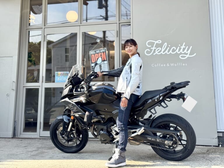⼥優・指出瑞貴の「バイク×⾳楽×コーヒーdiary(仮)」