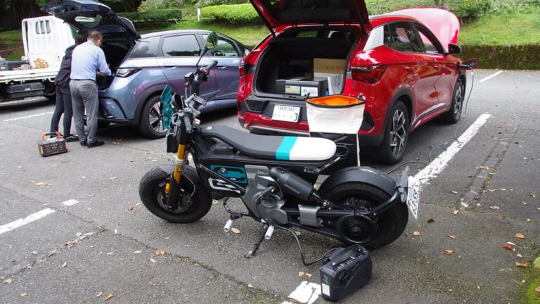 VtoX充電｜[高校生のバイク問題]地域活性化イベント“伊豆ライダー誘致ツーリング”に移動課題改善のヒントが!