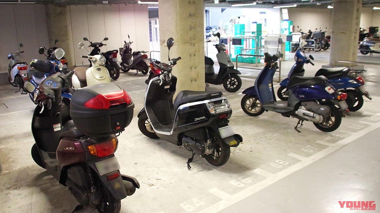 千葉駅西口第1自転車駐車場｜[バイク駐車場問題]千葉市の拡充取り組みを調査：125ccバイクを駐輪場へ積極的に受け入れていた