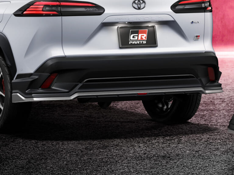 GR PARTS｜「空力で走りの質を高める」GRパーツ：最新カローラクロス用 新アイテムが販売開始