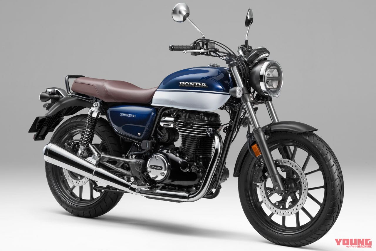 ホンダ｜GB350｜2025年モデル｜【初のツートーン採用】ホンダ新型「GB350」「GB350S」登場！ 車体色と一部仕様を変更して8/28発売へ