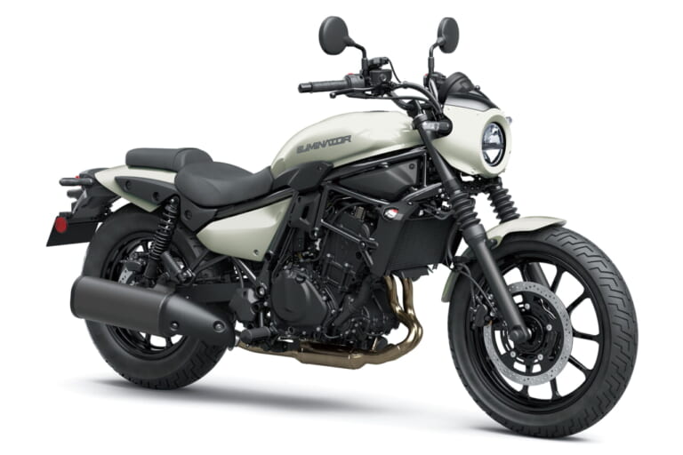 カワサキ|エリミネーター|2026年モデル|カワサキ「エリミネーター」シリーズ、早くも2026年モデルへ!! SEに新色ホワイト登場&マット色復活、STDはレッド系も初披露