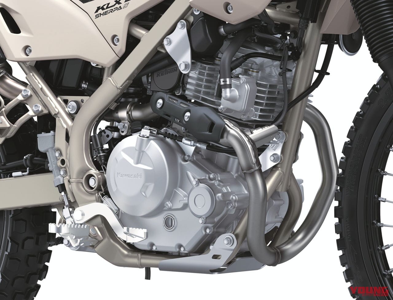 |旅する4スト! 北米カワサキがオールニュー「KLX230 DF」「KLX230シェルパS」を発表