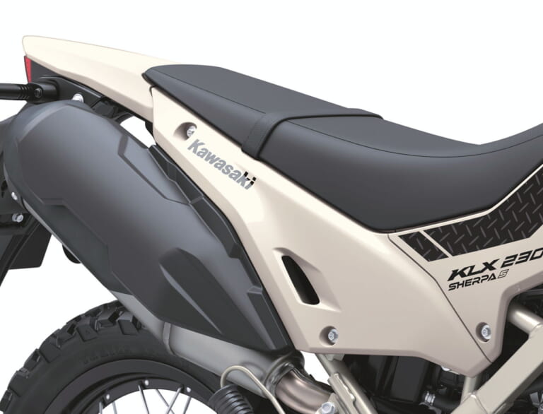 カワサキ|KLX230 シェルパS|北米仕様|2026年モデル|旅する4スト! 北米カワサキがオールニュー「KLX230 DF」「KLX230シェルパS」を発表