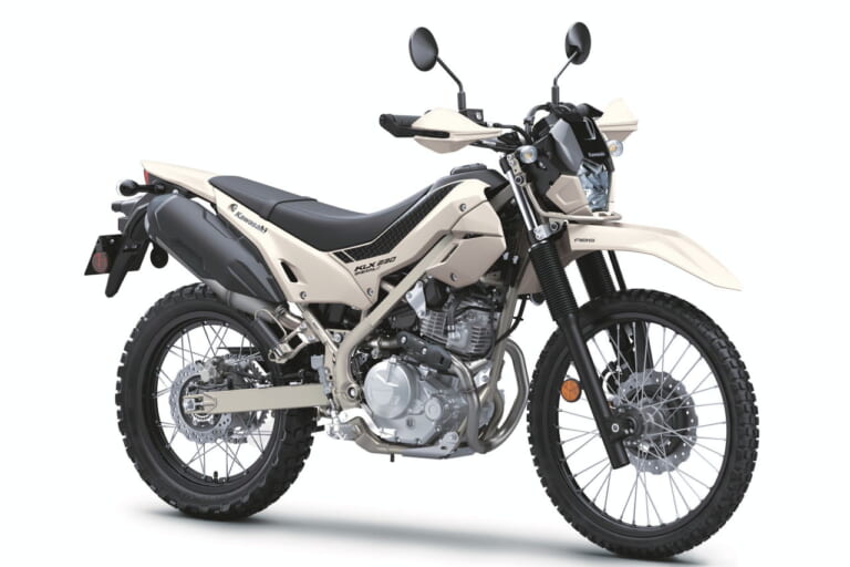 カワサキ|KLX230 シェルパS|北米仕様|2026年モデル|旅する4スト! 北米カワサキがオールニュー「KLX230 DF」「KLX230シェルパS」を発表