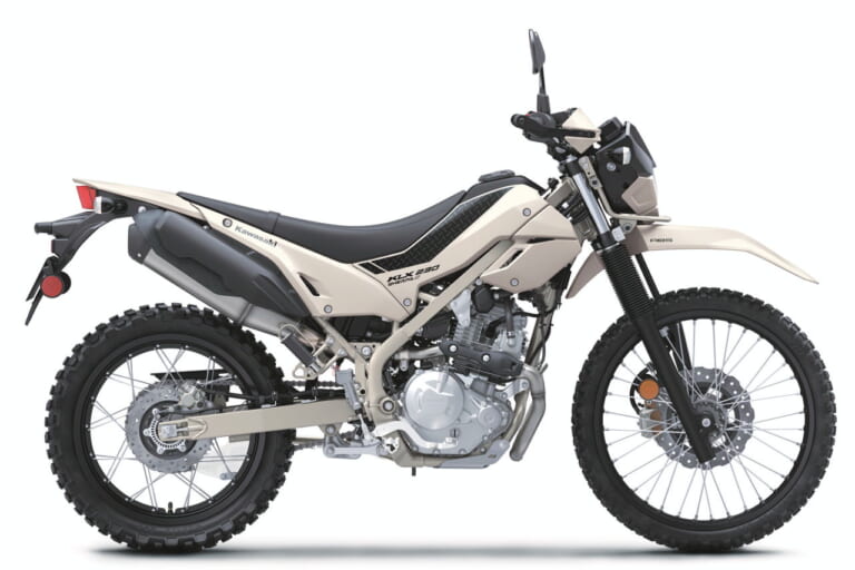 カワサキ|KLX230 シェルパS|北米仕様|2026年モデル|旅する4スト! 北米カワサキがオールニュー「KLX230 DF」「KLX230シェルパS」を発表