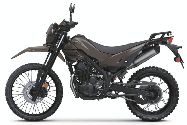 カワサキ|KLX230 DF|北米仕様|2026年モデル|旅する4スト! 北米カワサキがオールニュー「KLX230 DF」「KLX230シェルパS」を発表