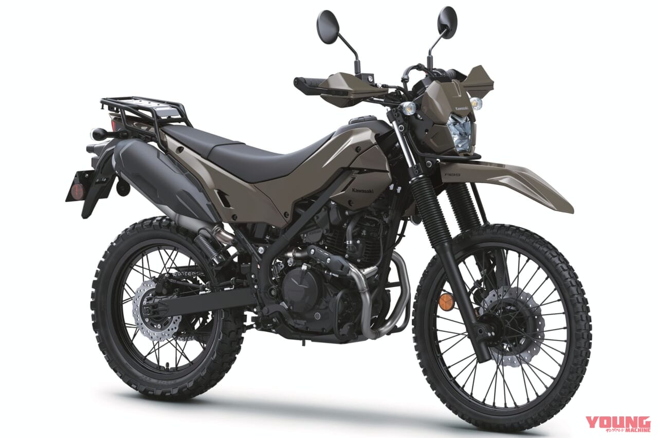 カワサキ|KLX230 DF|北米仕様|2026年モデル|旅する4スト! 北米カワサキがオールニュー「KLX230 DF」「KLX230シェルパS」を発表