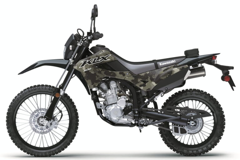カワサキ|KLX300|北米仕様|2026年モデル|カワサキ「KLX300/SM」2026年モデル登場! パワフルな水冷292cc単気筒の“闘う4スト”に新色【北米】