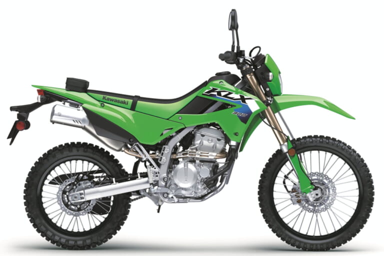 カワサキ|KLX300|北米仕様|2026年モデル|カワサキ「KLX300/SM」2026年モデル登場! パワフルな水冷292cc単気筒の“闘う4スト”に新色【北米】