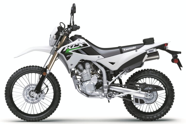 カワサキ|KLX300|北米仕様|2026年モデル|カワサキ「KLX300/SM」2026年モデル登場! パワフルな水冷292cc単気筒の“闘う4スト”に新色【北米】