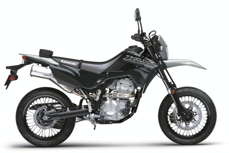 カワサキ|KLX300|北米仕様|2026年モデル|カワサキ「KLX300/SM」2026年モデル登場! パワフルな水冷292cc単気筒の“闘う4スト”に新色【北米】