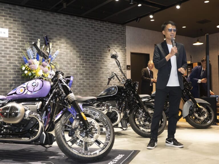 R18 OROCHI CONCEPT｜モトラッドミツオカ堺店｜青木デザイナー｜新たな店舗デザインにBMWユーザーが集う。モトラッドミツオカ堺店が6月移転OPEN
