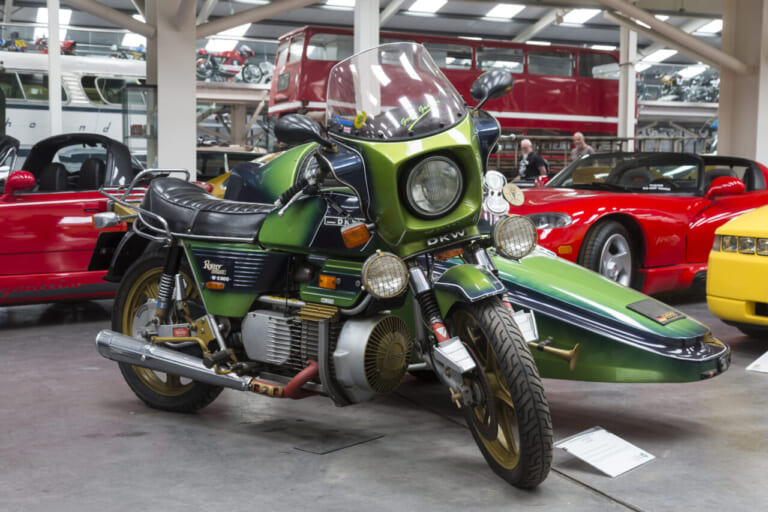 マン島TTで見つけたレアなバイク36選! 欧州で大切に乗られている日本車、トンデモカスタムの欧州車も?|マン島TTで見つけたレアなバイク36選! 欧州で大切に乗られている日本車、トンデモカスタムの欧州車も?