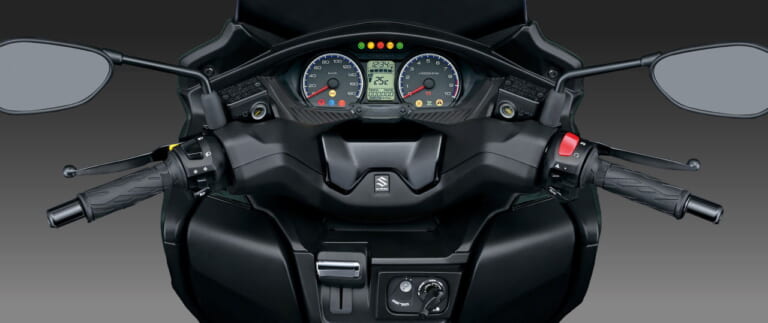 スズキ|バーグマン400|イギリス仕様|2025年モデル|今度の「バーグマン400」はゴールドホイール! 英スズキがニューカラー3色を発表、日本使用にも導入?