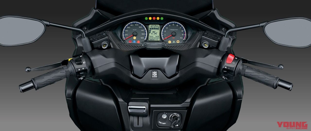スズキ|バーグマン400|2025年モデル|今度の「バーグマン400」はゴールドホイール! スズキがニューカラー3色を発表、7/18発売