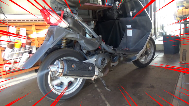 SUZUKI ZZ｜【実録バイク修理】古いスクーターのエンジン不動！ 予想外すぎる原因は独特の構造にあった