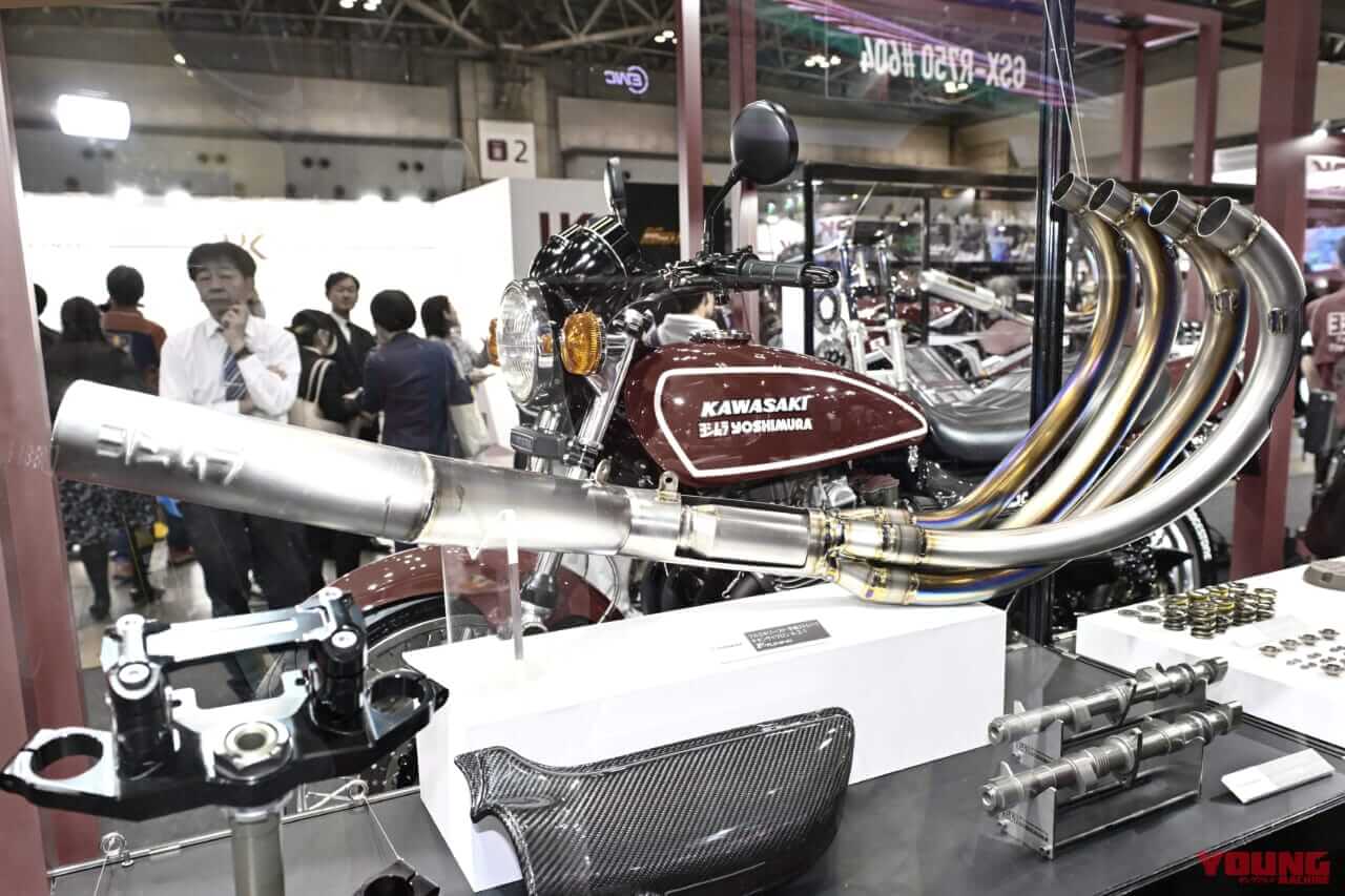 |60万円のお宝ヨシムラ管!! カワサキZ1用の手曲げチタンマフラー”F-tuning”【6/21から申込スタート!】