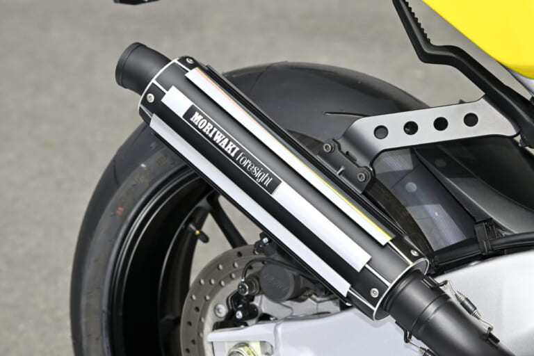 モリワキ｜フォーサイト｜XSR900GP｜モリワキ”フォーサイト”が大復活! ’80年代の名作マフラーが令和に転生する!!