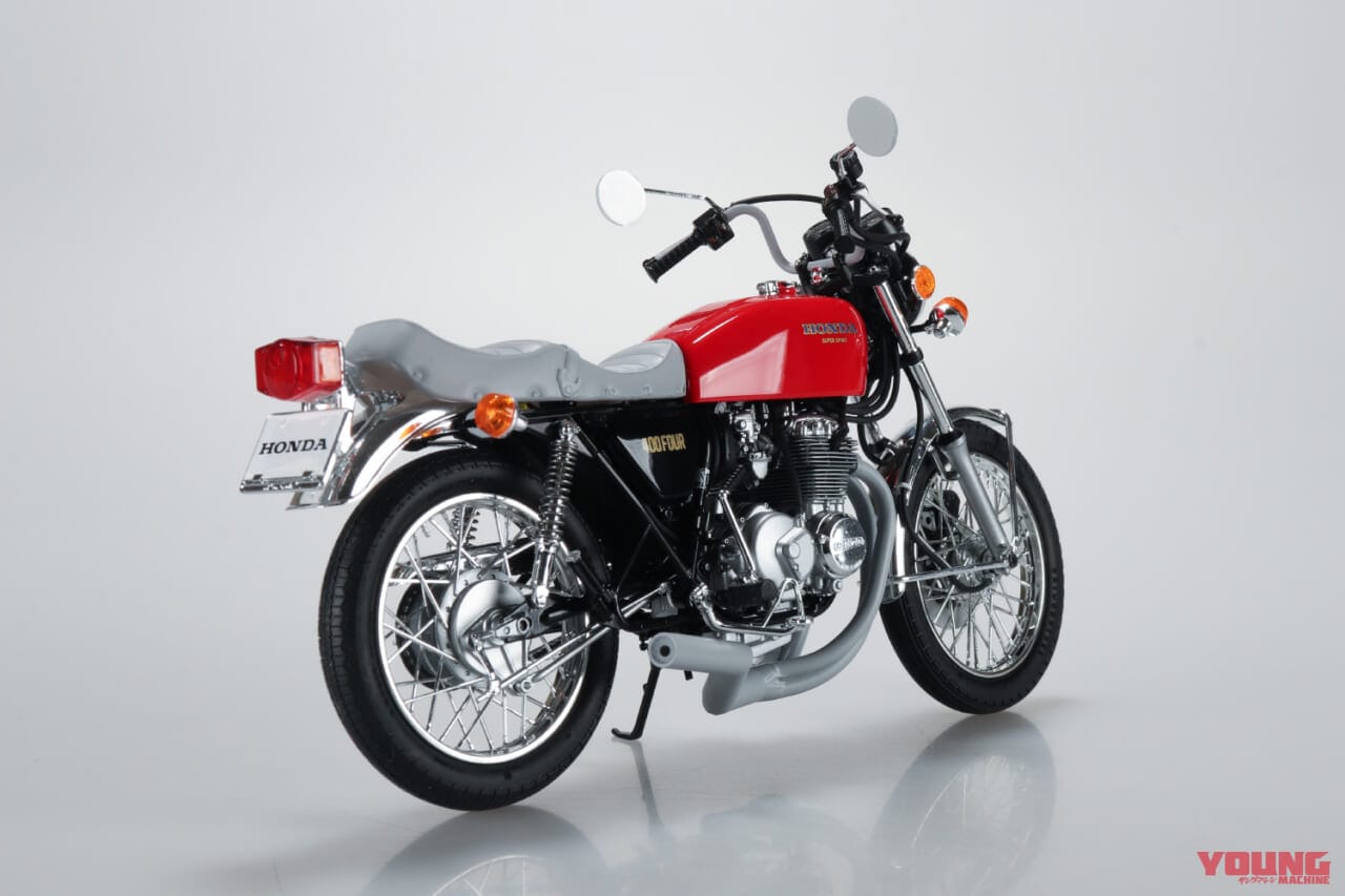 ｜伝説を組み上げろ! アオシマ 1/12プラモデル「ホンダ CB400FOUR/CB750FOUR」往年のカスタムスタイルで登場