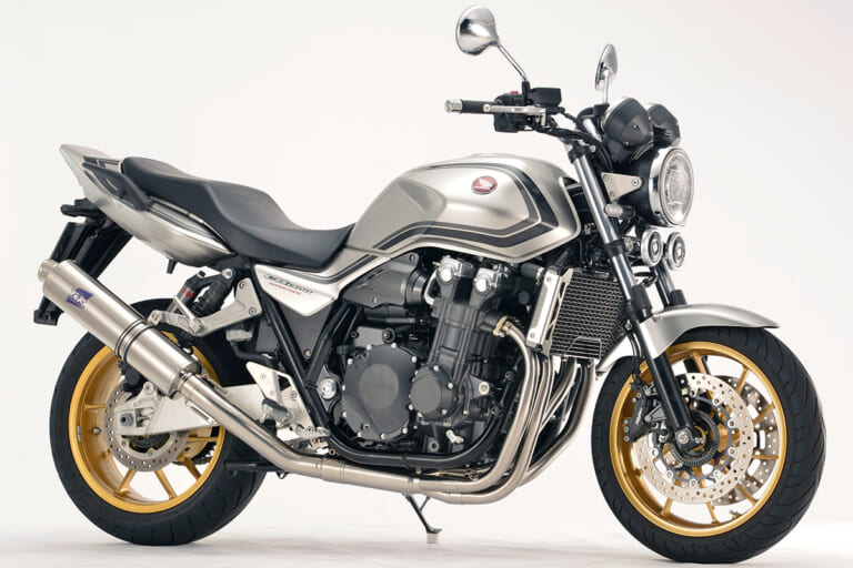 TSRとアールズ・ギアが共同開発するホンダCB1300SF＆SB用リプレイス用チタンフルエキゾースト4-1集合｜TSR製CB1300SF/SB(’21-)用マフラー【世界耐久を共に戦うアールズ・ギアと開発】