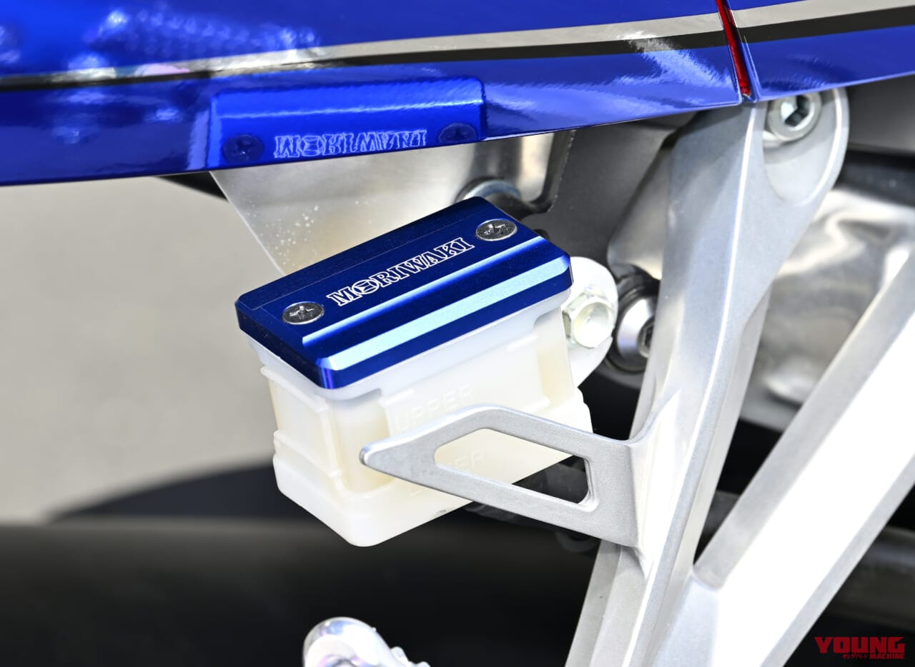 モリワキ オイルフィラーキャップ｜変則2本出し”MD211VF管”復活! CBR600RR用モリワキ「ZERO GP ANO」