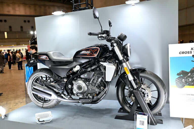 Slip-On Exhaust CROSS TWIN for HARLEY-DAVIDSON X350|変則2本出し”MD211VF管”復活! CBR600RR用モリワキ「ZERO GP ANO」