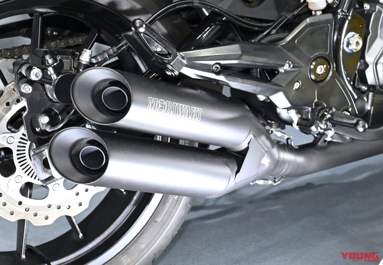 ｜変則2本出し”MD211VF管”復活! CBR600RR用モリワキ「ZERO GP ANO」