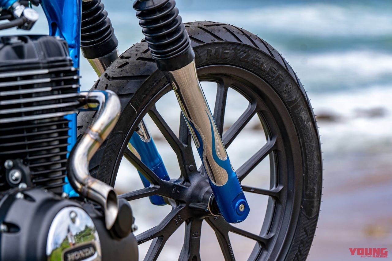 |「え、これがGB350Sなの?!」イタリアで作られた和ボバー・「Hachimanaan」は八幡の名がルーツ【欧州カスタム優勝車】