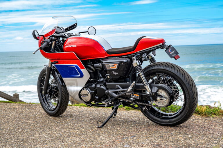 Mia – TubaisMoto: Portugal|「え、これがGB350Sなの?!」イタリアで作られた和ボバー・「Hachimanaan」は八幡の名がルーツ【欧州カスタム優勝車】