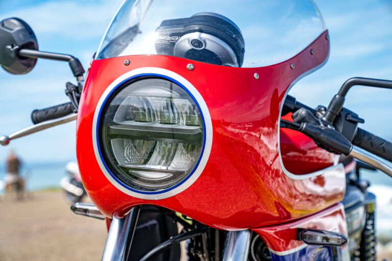 Mia – TubaisMoto: Portugal|「え、これがGB350Sなの?!」イタリアで作られた和ボバー・「Hachimanaan」は八幡の名がルーツ【欧州カスタム優勝車】