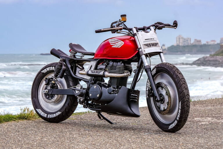 Swiss Wing – Pellicari Design: Switzerland｜「え、これ全部GB350Sなの?!」ホンダ公式カスタム祭り、今年は欧州7か国・11台の魔改造マシンから世界一を決める！