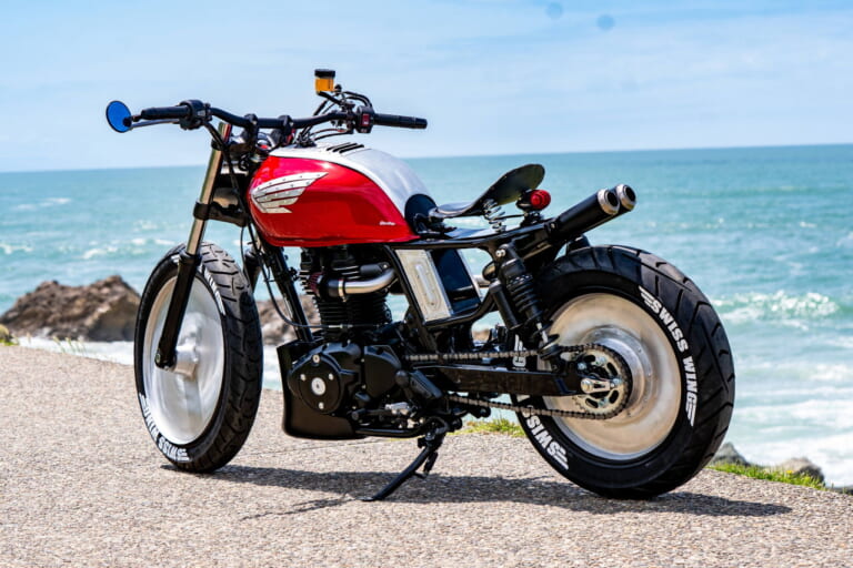 Swiss Wing – Pellicari Design: Switzerland｜「え、これ全部GB350Sなの?!」ホンダ公式カスタム祭り、今年は欧州7か国・11台の魔改造マシンから世界一を決める！