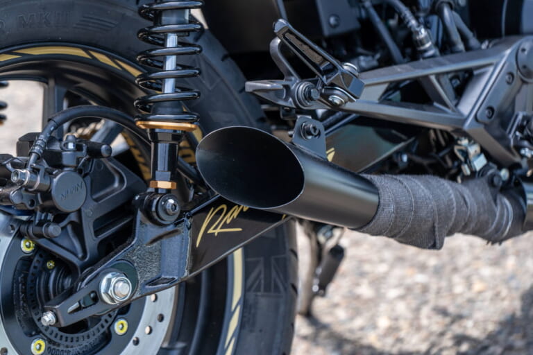 GRAND (B)RIX – Sporty Bike: Germany|「え、これがGB350Sなの?!」イタリアで作られた和ボバー・「Hachimanaan」は八幡の名がルーツ【欧州カスタム優勝車】