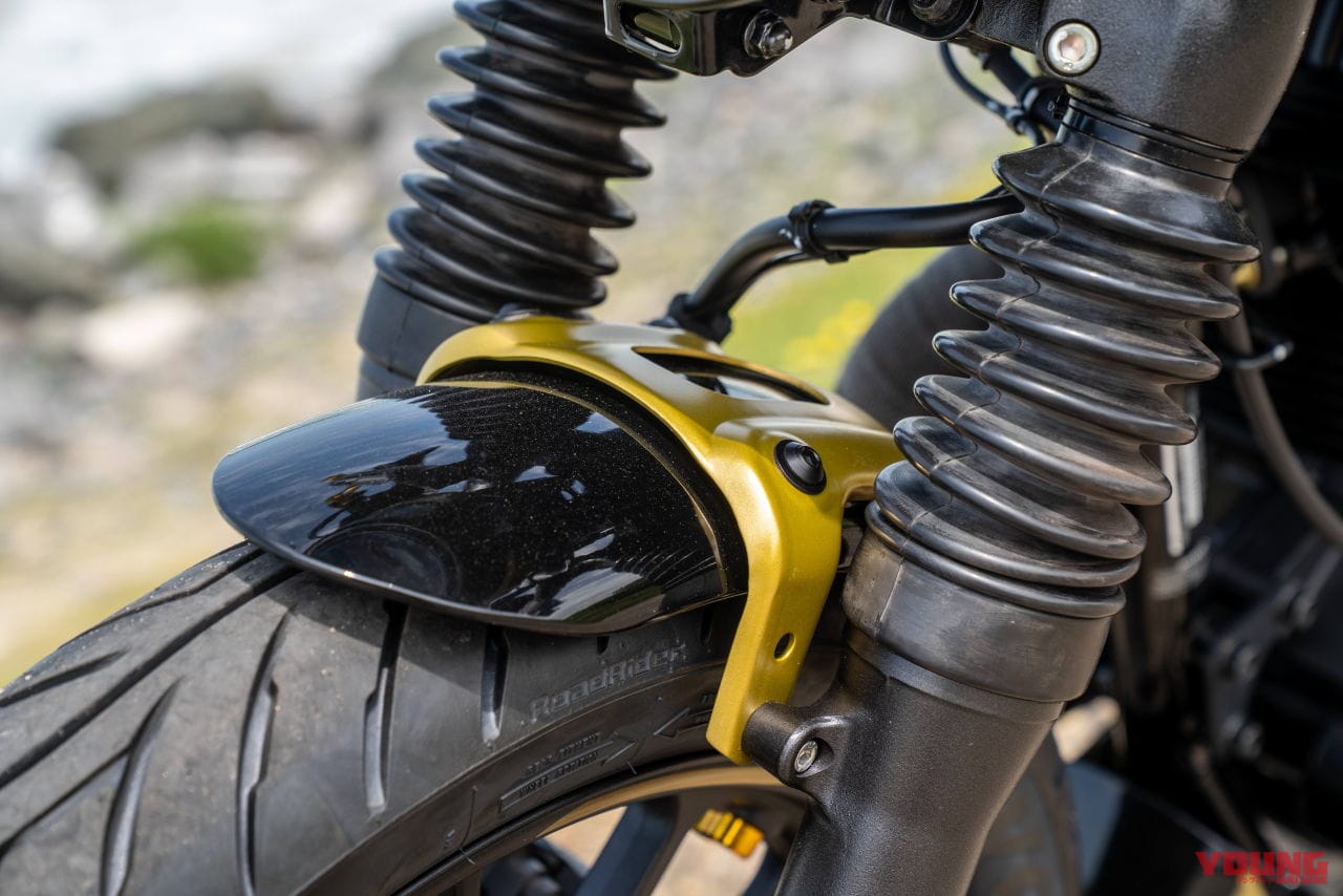 |「え、これがGB350Sなの?!」イタリアで作られた和ボバー・「Hachimanaan」は八幡の名がルーツ【欧州カスタム優勝車】