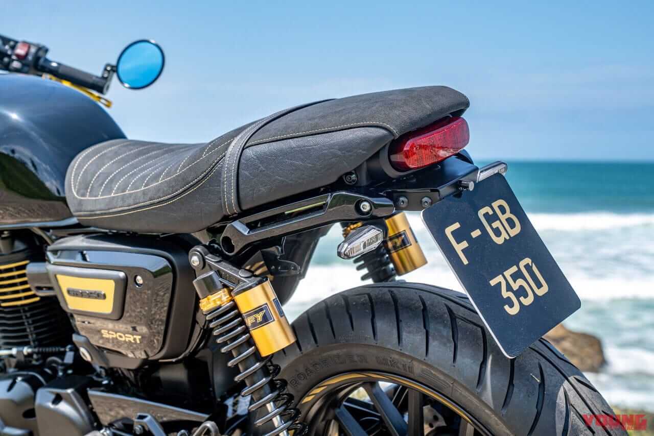 |「え、これがGB350Sなの?!」イタリアで作られた和ボバー・「Hachimanaan」は八幡の名がルーツ【欧州カスタム優勝車】