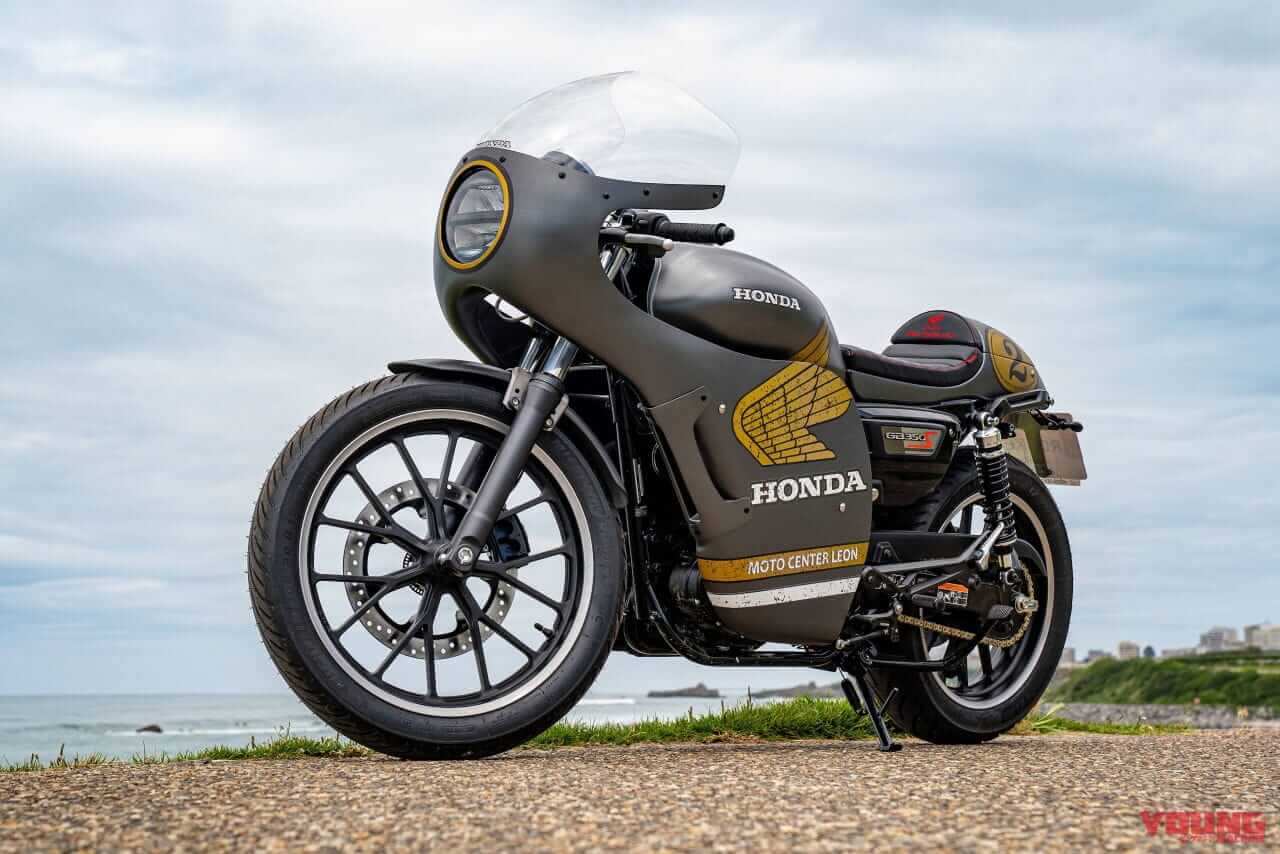 |「え、これがGB350Sなの?!」イタリアで作られた和ボバー・「Hachimanaan」は八幡の名がルーツ【欧州カスタム優勝車】