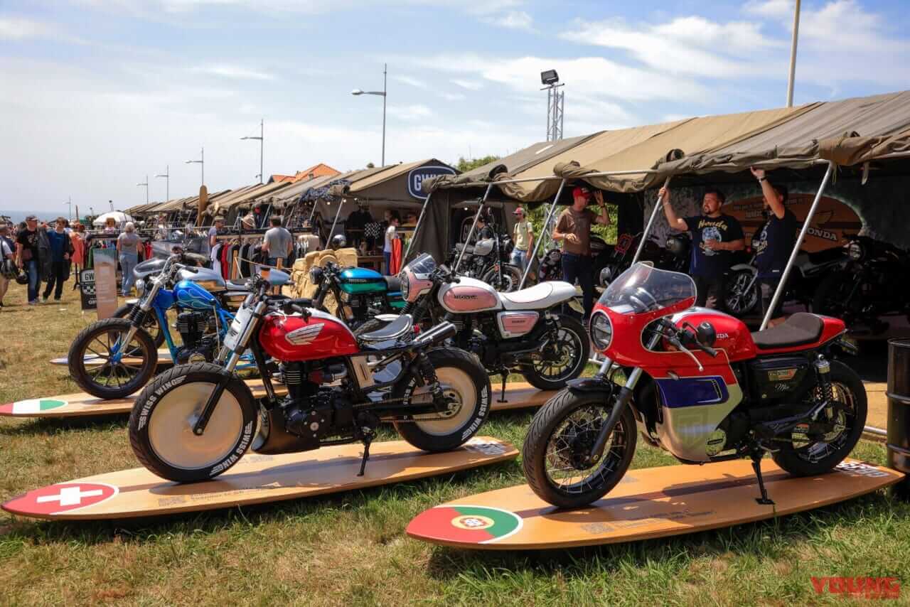 Wheels and Waves 2025｜Hondacustoms｜「え、これ全部GB350Sなの?!」ホンダ公式カスタム祭り、今年は欧州7か国・11台の魔改造マシンから世界一を決める！