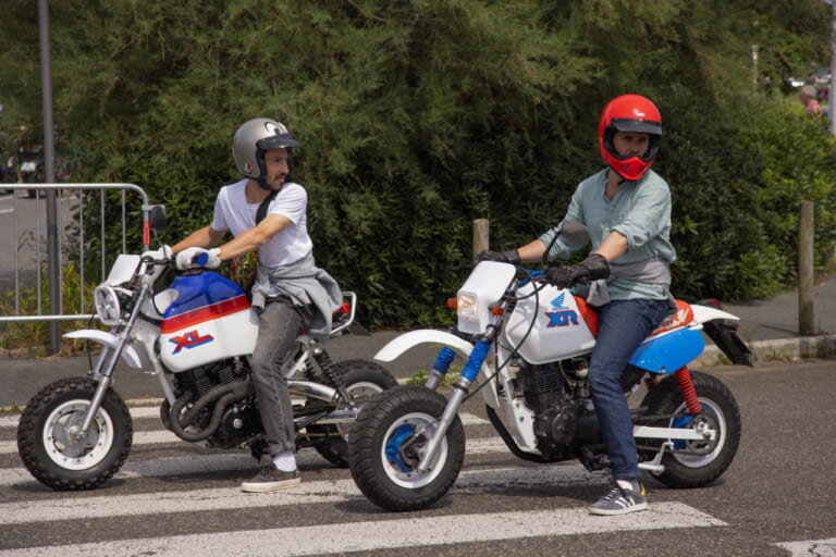Wheels and Waves festival in Biarritz, France.｜「え、これ全部GB350Sなの?!」ホンダ公式カスタム祭り、今年は欧州7か国・11台の魔改造マシンから世界一を決める！