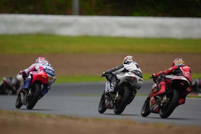 SDG Jr. 56RACING|中学2年生ライダー、ウエットで苦戦も手ごたえあり……中野真矢率いる「SDG Jr. 56レーシング」が初戦SUGOを終える