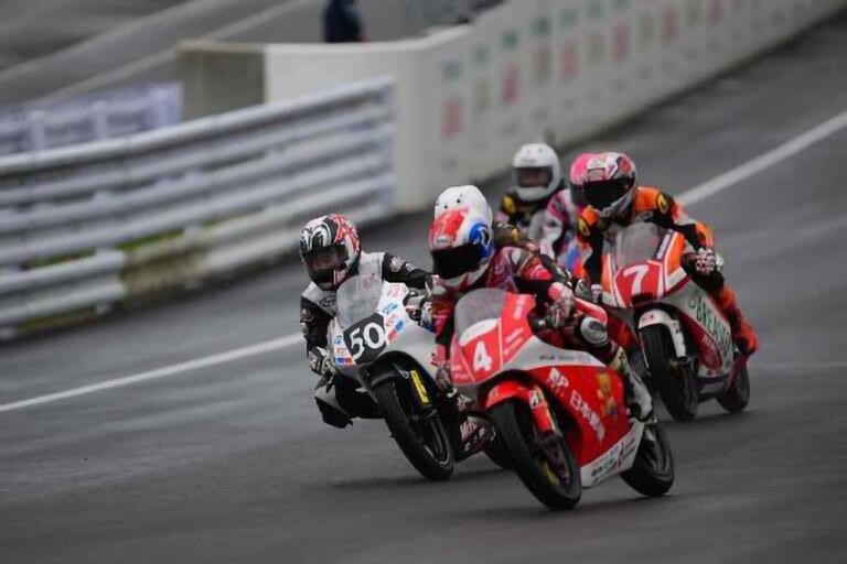 SDG Jr. 56RACING|中学2年生ライダー、ウエットで苦戦も手ごたえあり……中野真矢率いる「SDG Jr. 56レーシング」が初戦SUGOを終える