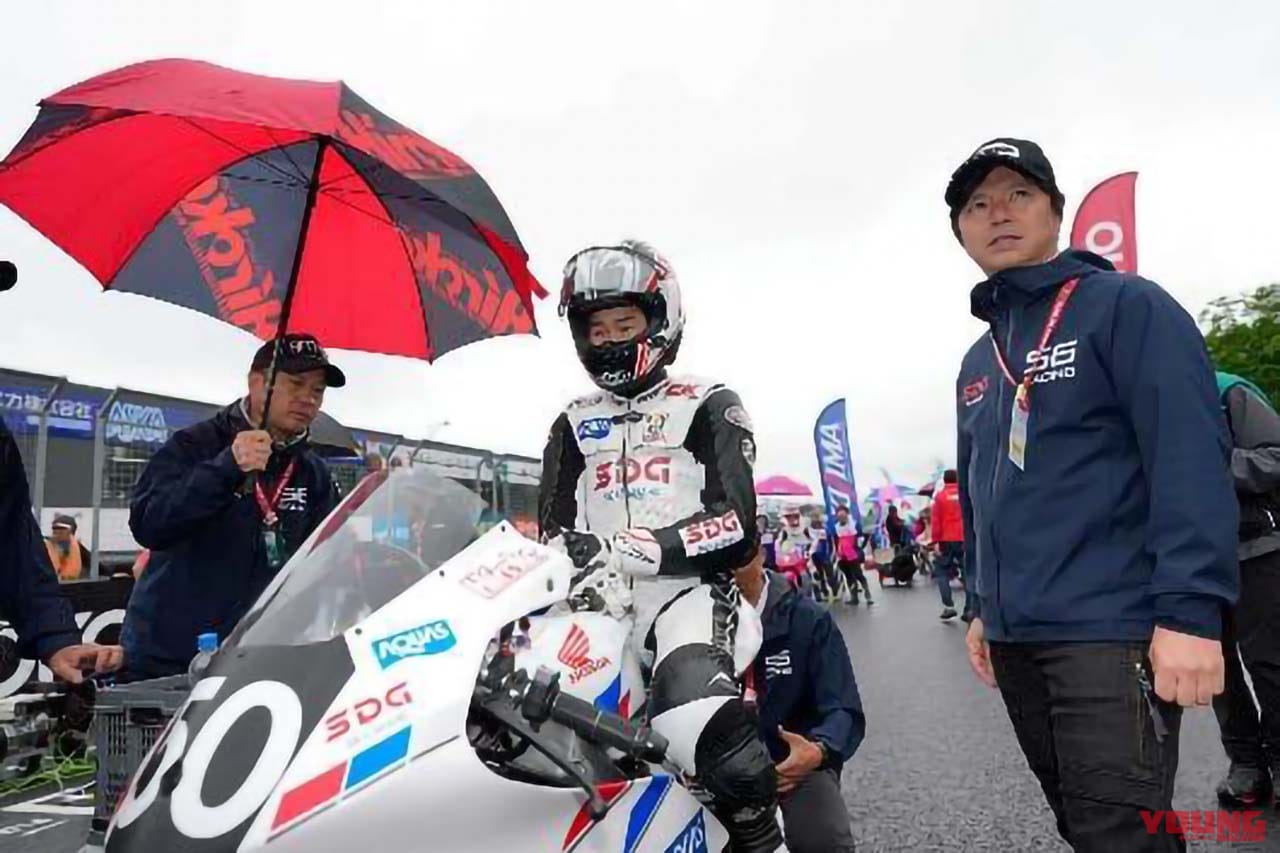 SDG Jr. 56RACING|中学2年生ライダー、ウエットで苦戦も手ごたえあり……中野真矢率いる「SDG Jr. 56レーシング」が初戦SUGOを終える