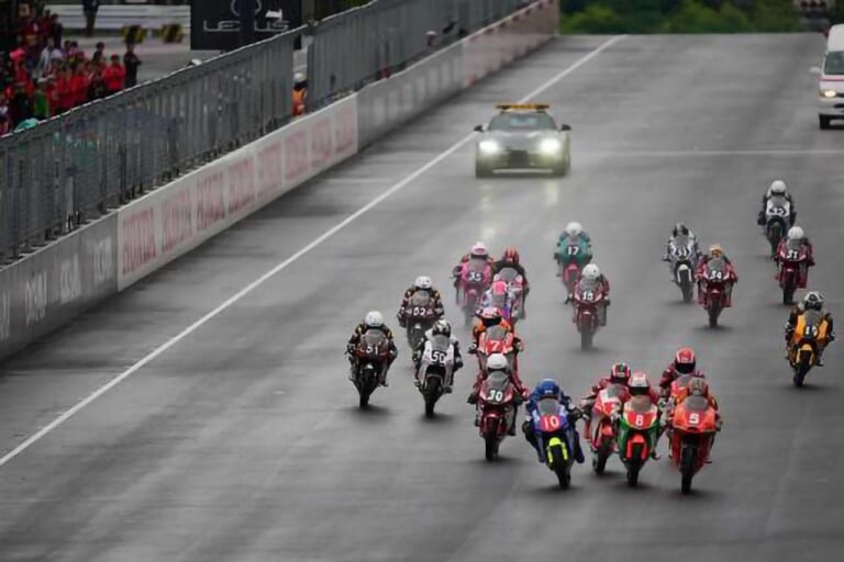 SDG Jr. 56RACING|中学2年生ライダー、ウエットで苦戦も手ごたえあり……中野真矢率いる「SDG Jr. 56レーシング」が初戦SUGOを終える