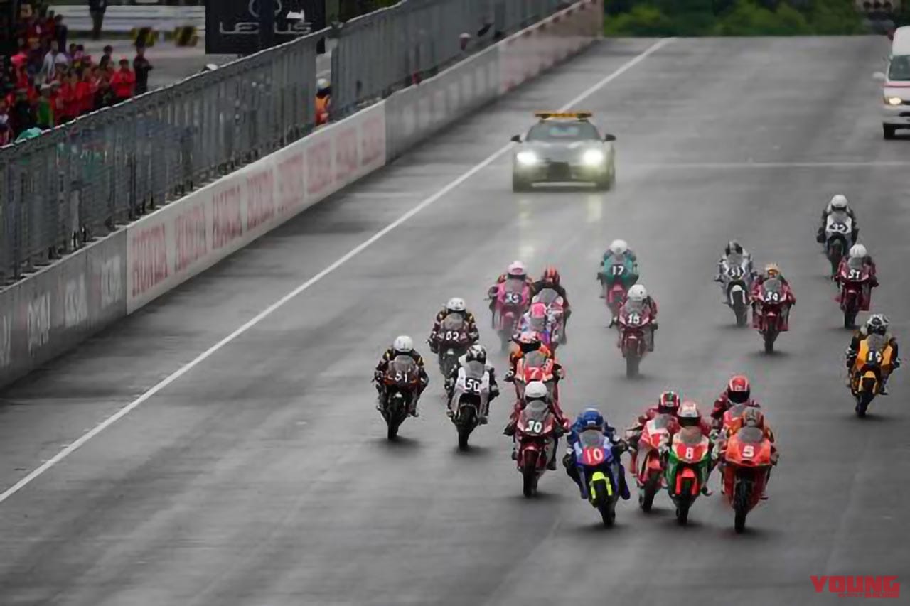 SDG Jr. 56RACING|中学2年生ライダー、ウエットで苦戦も手ごたえあり……中野真矢率いる「SDG Jr. 56レーシング」が初戦SUGOを終える