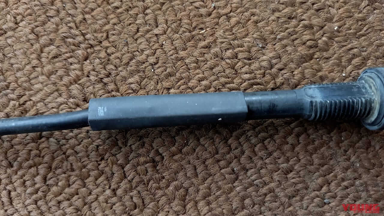 ”キュッと収縮”が効く! 折れたケーブルアウターのカンタン補修には熱収縮チューブが使える件|”キュッと収縮”が効く! 折れたケーブルアウターのカンタン補修には熱収縮チューブが使える件