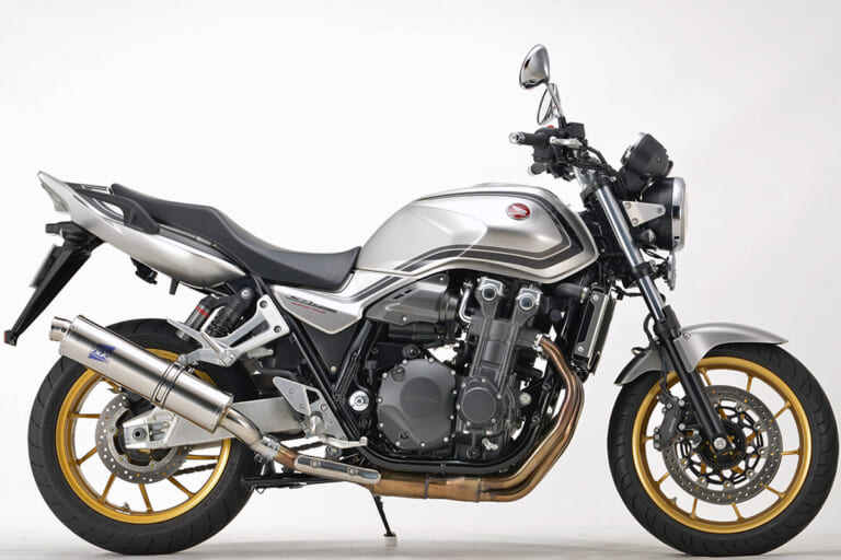 TSRとアールズ・ギアが共同開発するホンダCB1300SF＆SB用リプレイス用スリップオンマフラー｜TSR製CB1300SF/SB(’21-)用マフラー【世界耐久を共に戦うアールズ・ギアと開発】